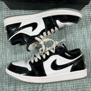 Nike Air Jordan 1 Low SE Retro Concord White Black DV1309-100 Men’s Sz 7.5